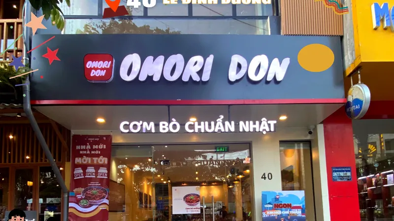 OMORI DON cơm bò chuẩn Nhật