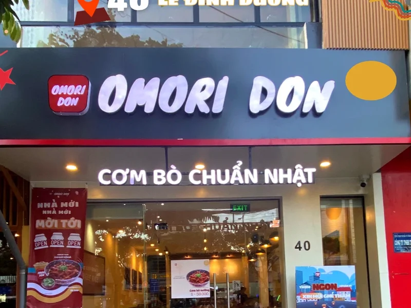 OMORI DON cơm bò chuẩn Nhật