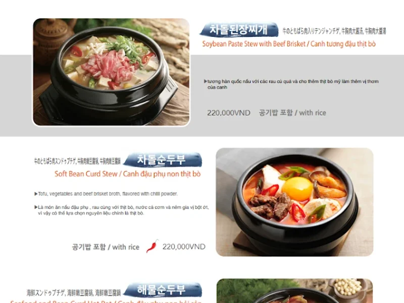 Nhà Hàng Hàn Quốc SikGaek