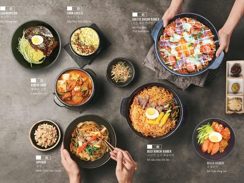 Quán ăn Hàn Quốc Ông Lei Hố Nai