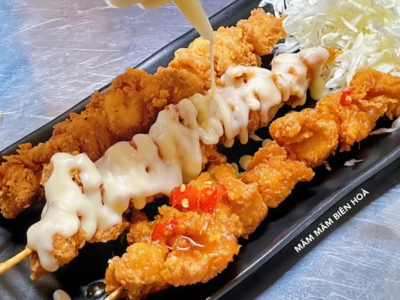 Kope’ Chicken - Món Ngon Hàn Quốc - Gà Xiên Phủ Sốt