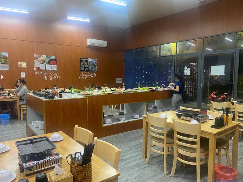 Buffet thịt Hàn Quốc V&K