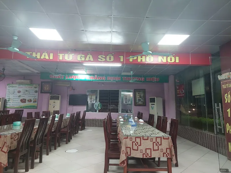 Nhà hàng thái tử gà số 1 phố nối