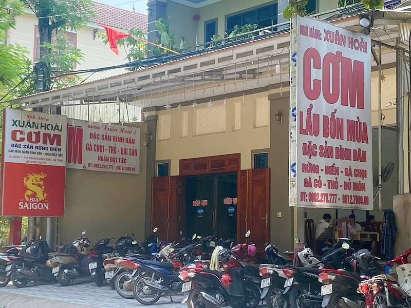 Nhà Hàng Xuân Hoài - Nhà Hàng Tại Hương Khê