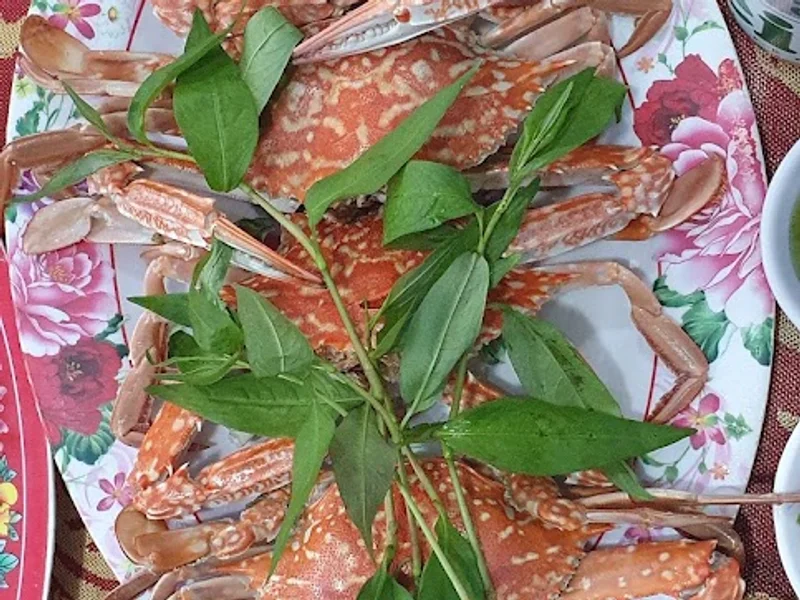 Chợ Hải sản trảng bom