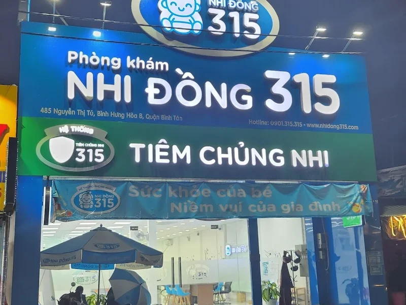 Phòng Khám Nhi Đồng 315 & Tiêm Chủng