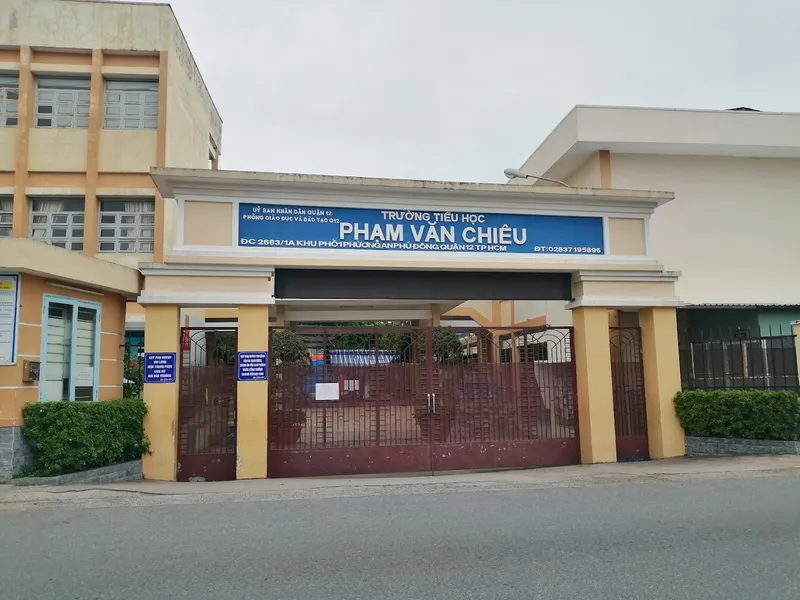 Trường tiểu học Phạm Văn Chiêu