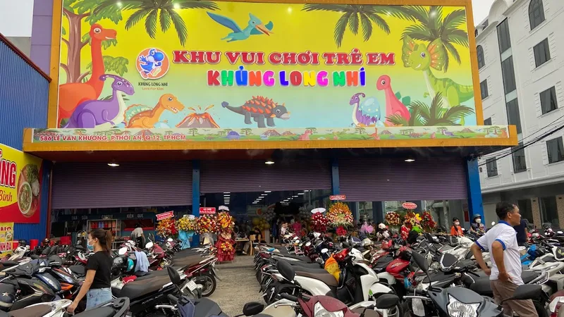 Khu Vui Chơi Trẻ Em Khủng Long Nhí