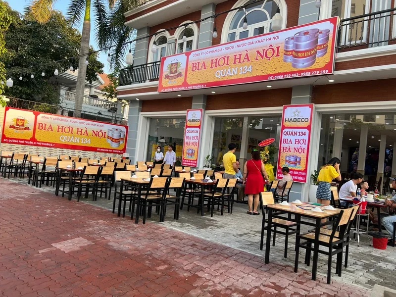Bia Hơi Hà Nội - quán 134