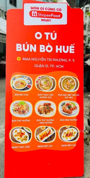 Bún bò gốc Huế O Tú - Chi nhánh 3