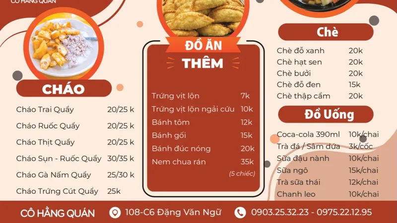 Cháo cô Hằng