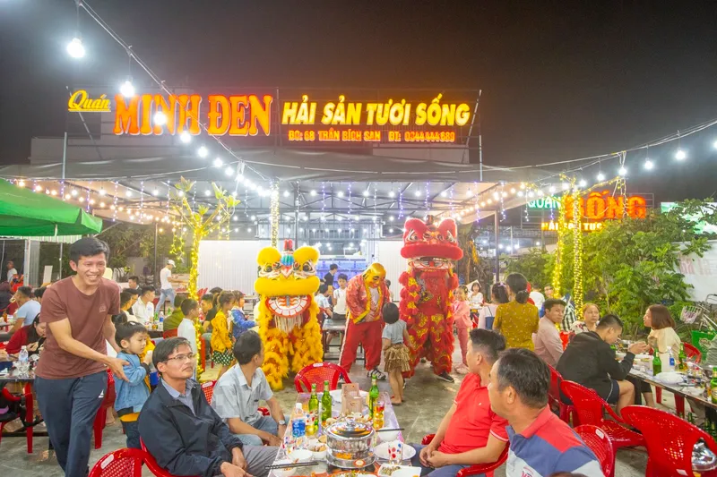 Quán Nhậu Minh Đen - cơ sở 2 - hải sản tươi sống ngon bình dân tại Đà Nẵng
