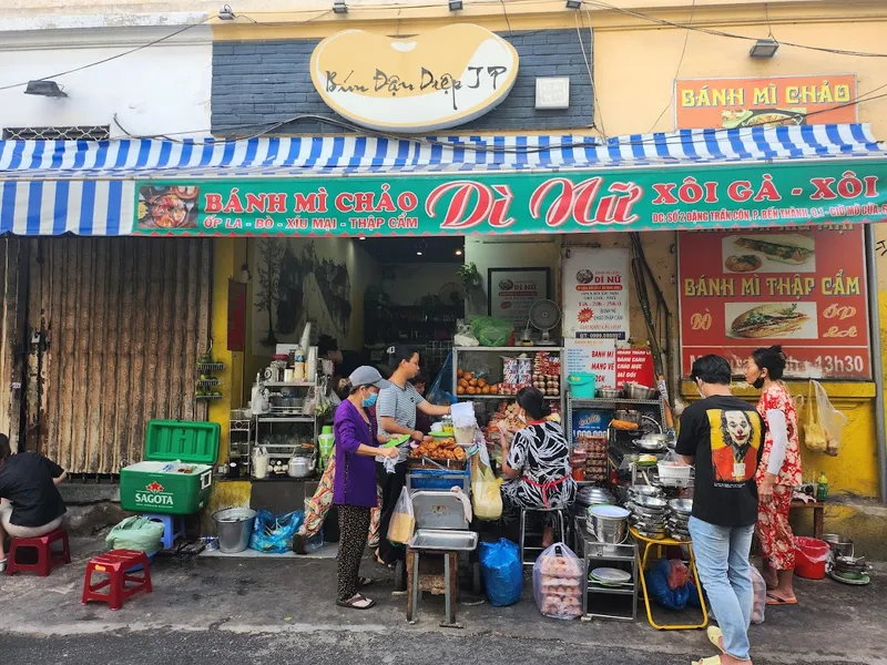 Bánh mì chảo Dì Nữ