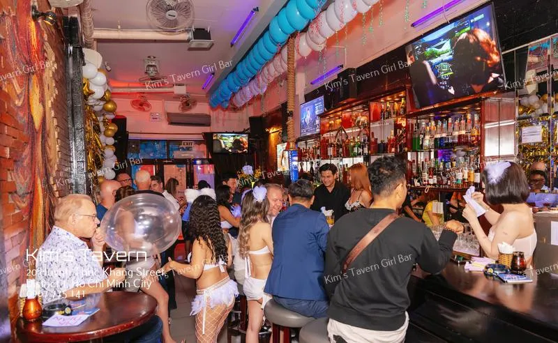 Kim's Tavern Girl Bar Saigon