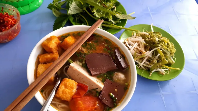 Bún riêu cua gia truyền hương vị Bắc