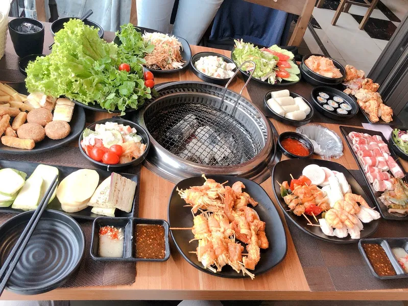 Buffet nướng & Lẩu Tây Bắc 199k