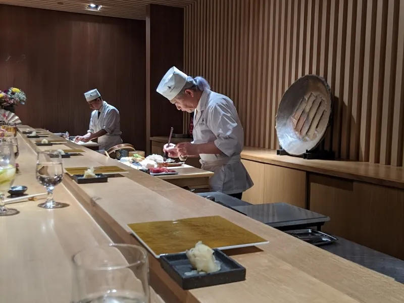 Dining ambiance of restaurant Satsuki (Omakase sushi bar in SUZUKI) 1