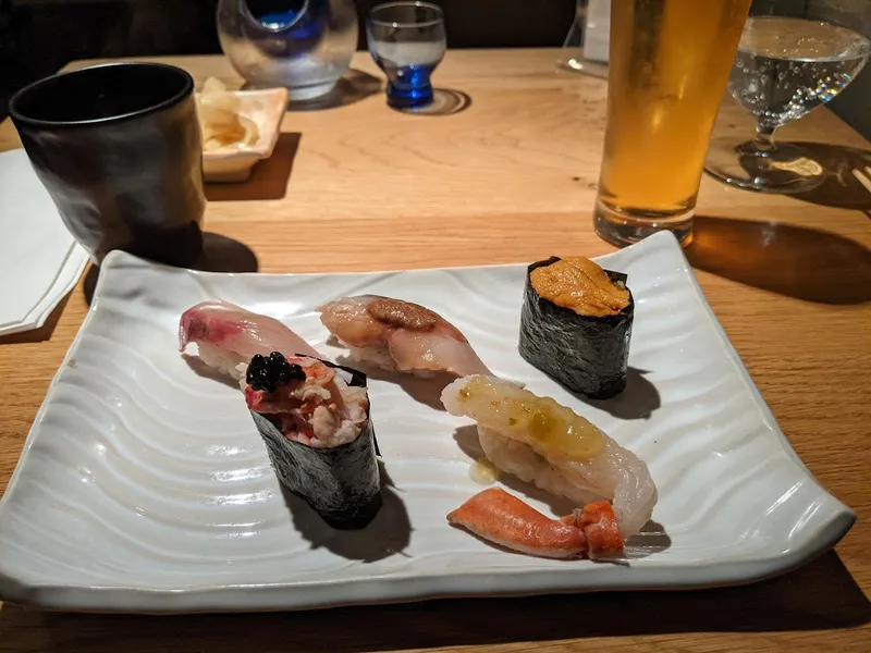 Dining ambiance of restaurant Sushi Ryusei 1