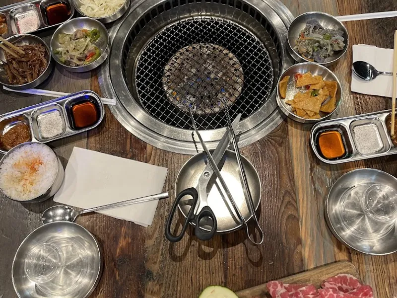 Dining ambiance of restaurant LOVE Korean BBQ 2