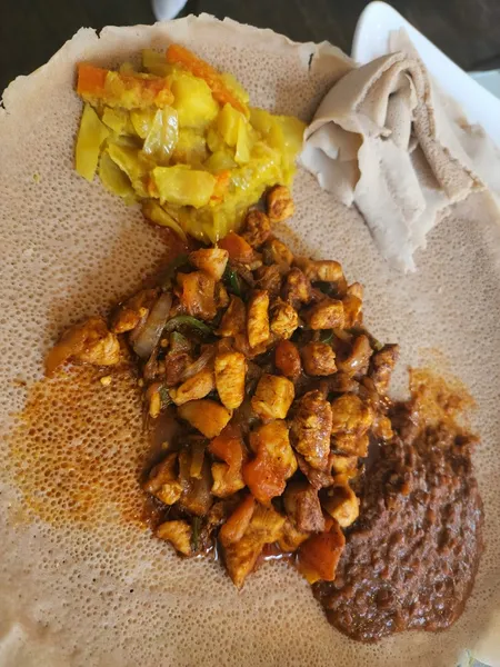 Dining ambiance of restaurant Lalibela Ethiopian Restaurant 1