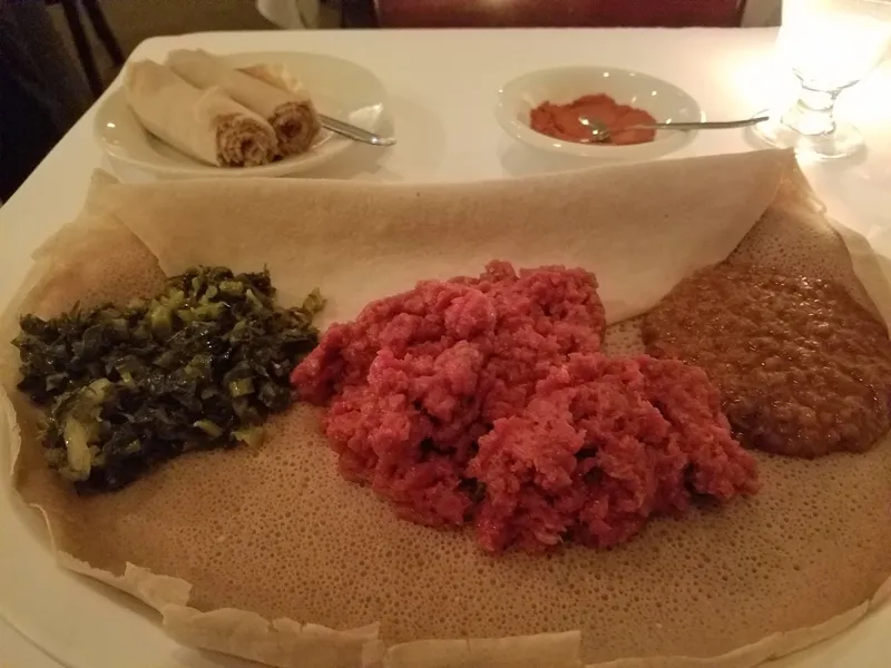 Dining ambiance of restaurant Awash Ethiopian Restaurant 4