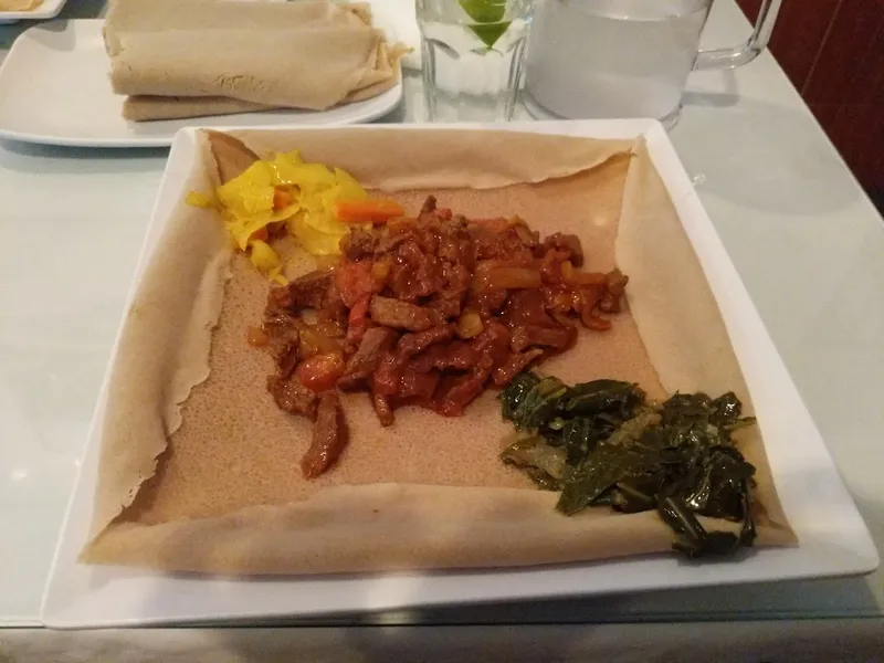 Dining ambiance of restaurant Abyssinia Ethiopian Restaurant 1