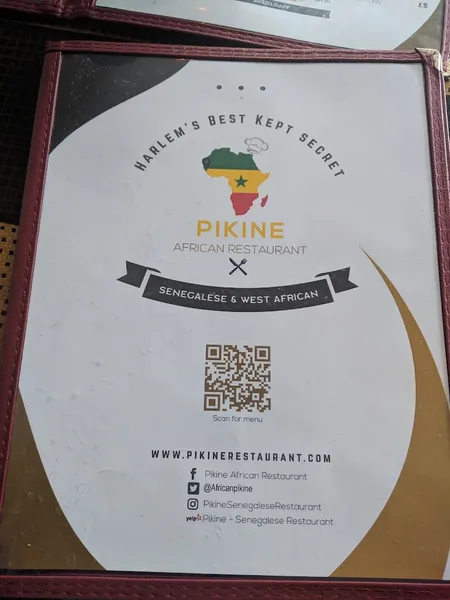 Dining ambiance of restaurant Pikine 1