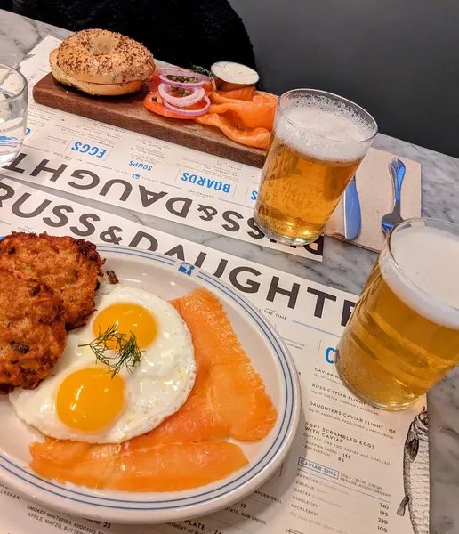 Dining ambiance of restaurant Russ & Daughters Cafe 1