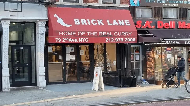 Dining ambiance of restaurant Brick Lane Curry House 1