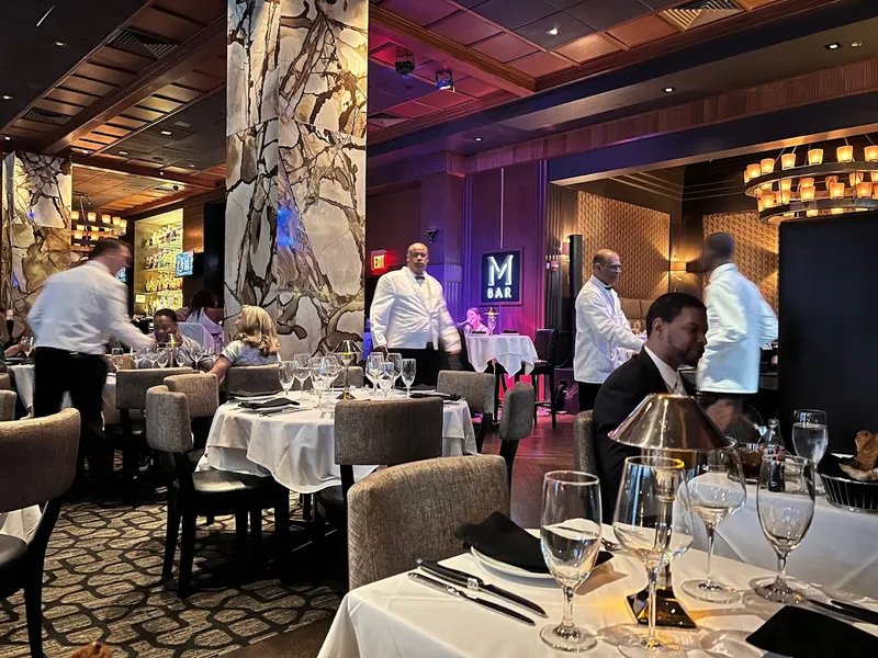 Dining ambiance of restaurant Mastro's Steakhouse 1