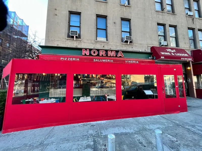 Dining ambiance of restaurant Norma Hell's Kitchen 1