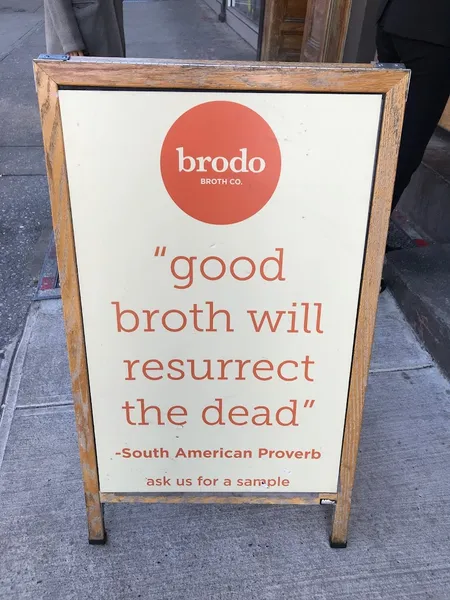 Dining ambiance of restaurant Brodo - East Village 3