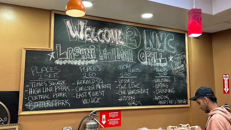 Menu Lasani Grill