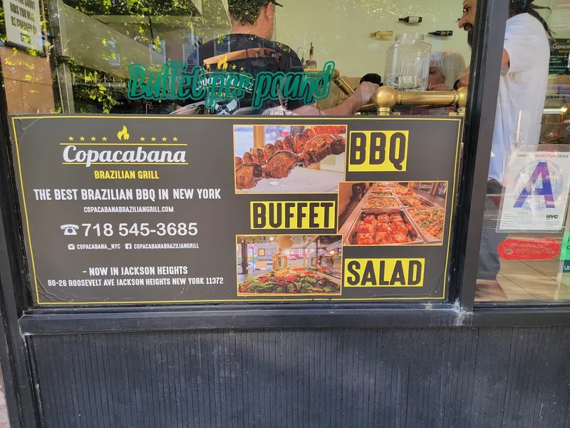 Menu Copacabana