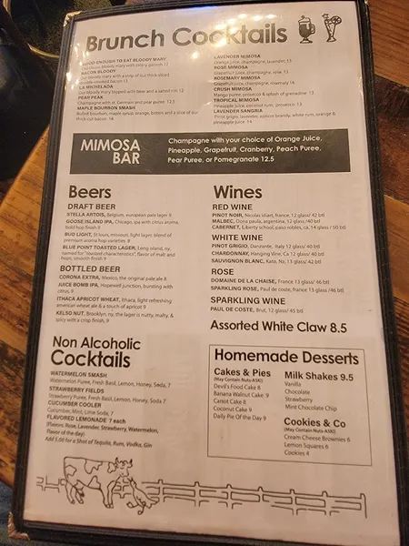 Menu Good Enough To Eat