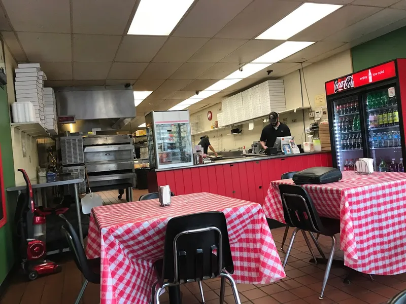 Dining ambiance of restaurant Muscarella's Pizza- Main St. Williamsville 3