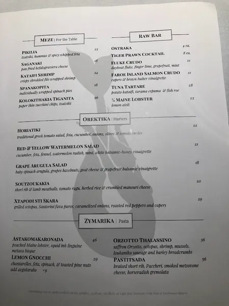 Menu Nerai