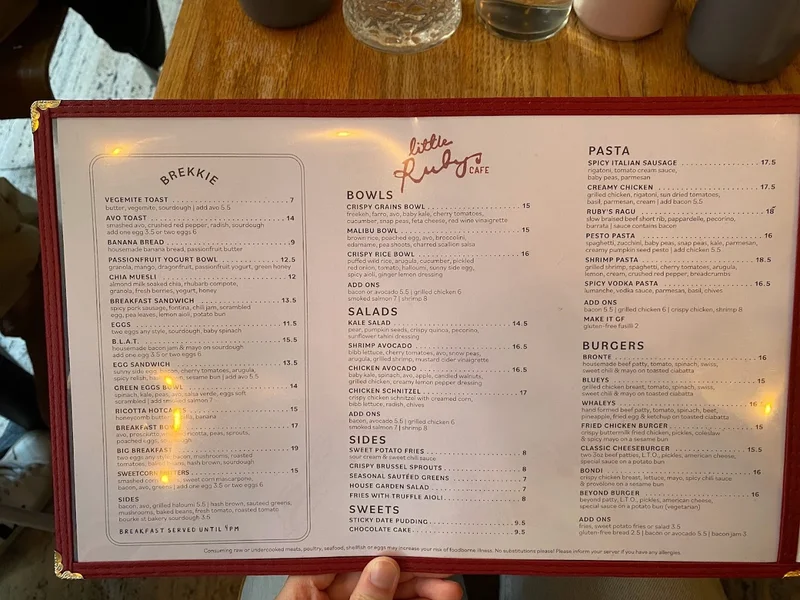 Ruby's Cafe - Soho - Reviews & Menu - New York City