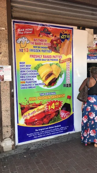 Menu Jamaican Flavors