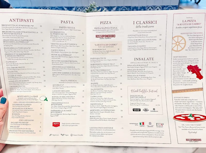 Menu Eataly NYC Downtown