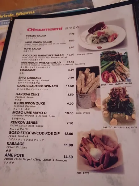 Menu Donburiya