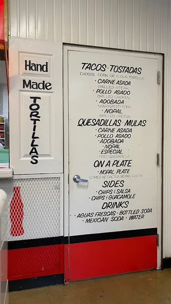 Menu Los Tacos No. 1