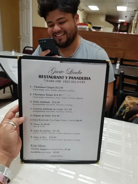 Menu Guatelinda