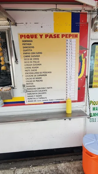 Menu Comida Ecuatoriana