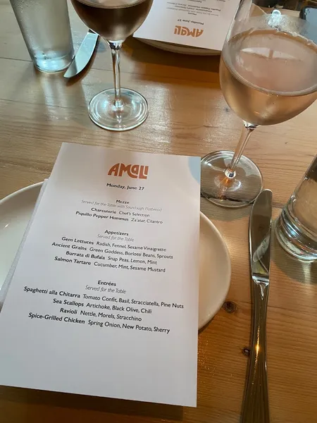 Menu Amali NYC