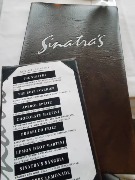 Menu Sinatra's