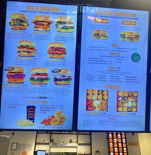 Menu BurgerIM Buffalo