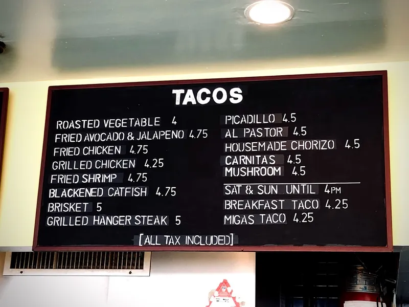 Menu Gueros