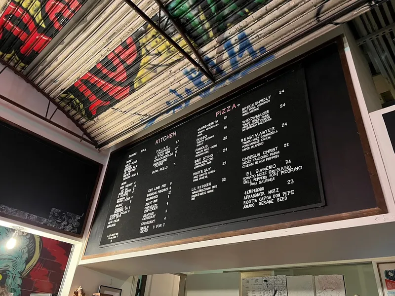 Menu Roberta's