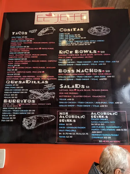 Menu El Jeffe